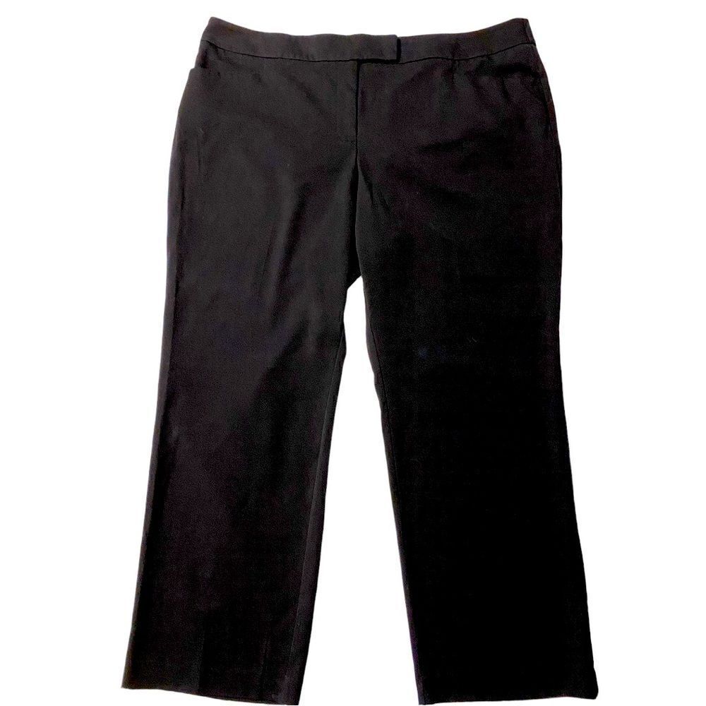 Womens Apt 9 Black Dress Pants Size 22WS